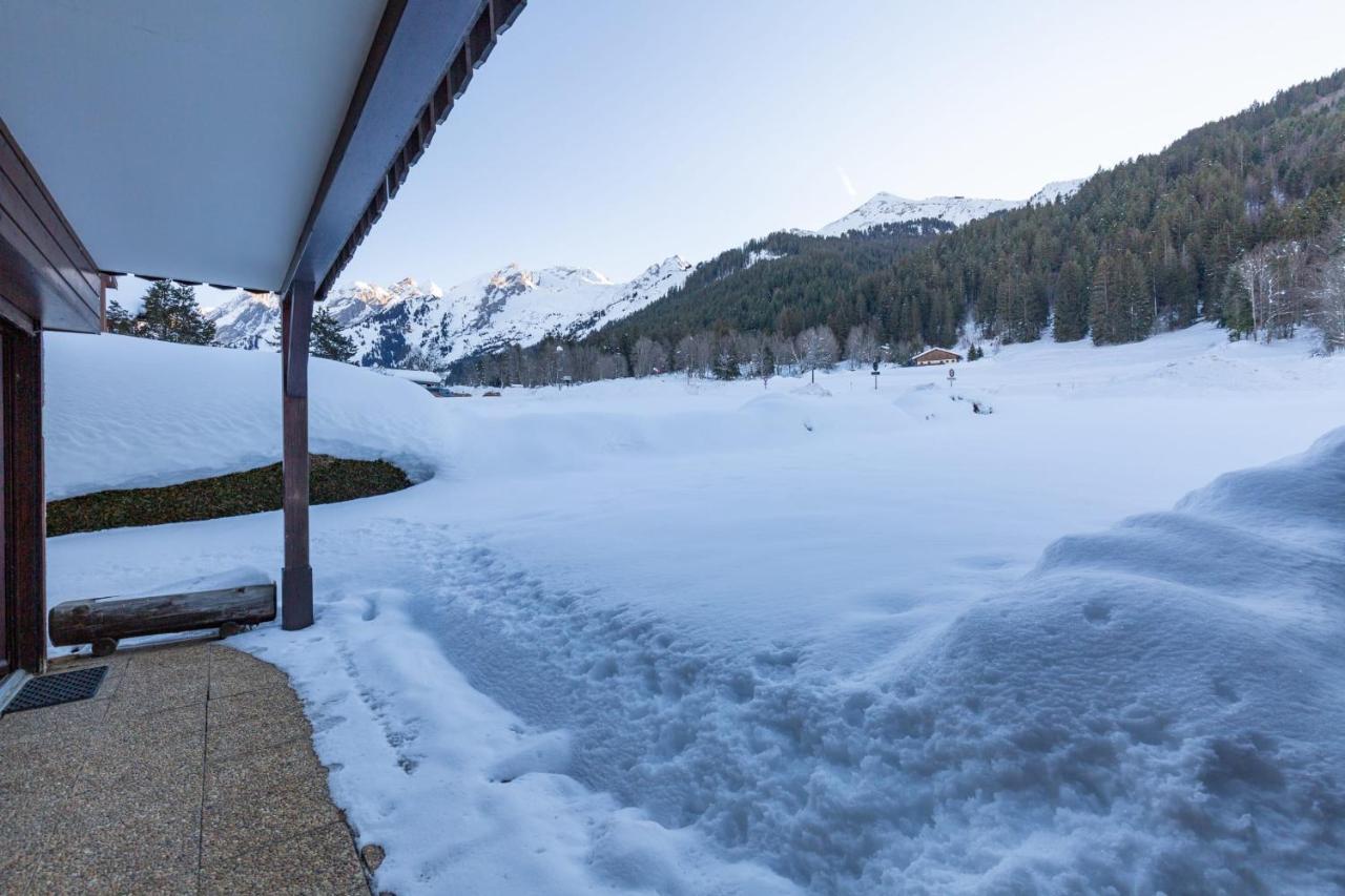 Apartment With Terrace At The Foot Of The Slopes La Clusaz Dış mekan fotoğraf